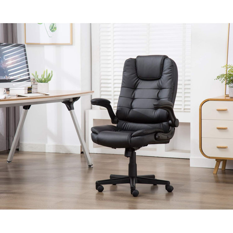 Inbox Zero High Back Office Desk Chair & Reviews Wayfair.co.uk